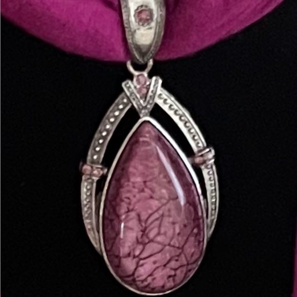 ✅ Bundle of 3 water drop Pendant Necklace Scarfs bundle - Picture 3 of 11